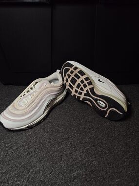 Nike Air Max 97 Pink Cream White Size 8.5 Women's Shoes